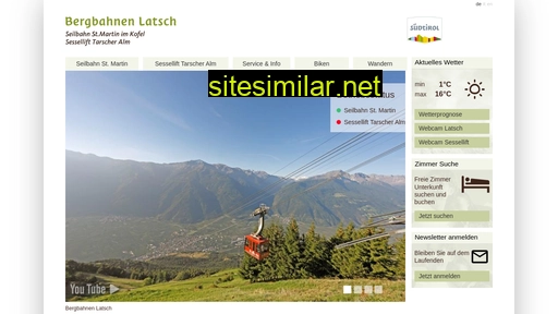 bergbahnen-latsch.com alternative sites