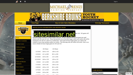 berkshirebruins.com alternative sites