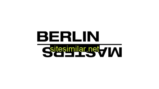 berlinmastersfoundation.com alternative sites