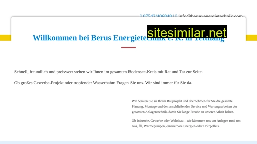 berus-energietechnik.com alternative sites