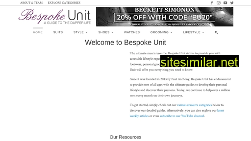 bespokeunit.com alternative sites