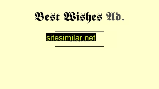 best-wishes-ad.com alternative sites