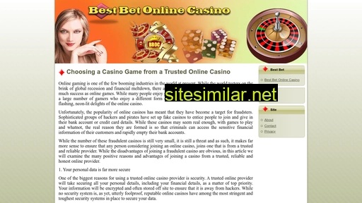 bestbetonlinecasino.com alternative sites
