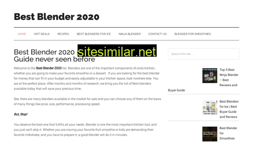 bestblender2019.com alternative sites