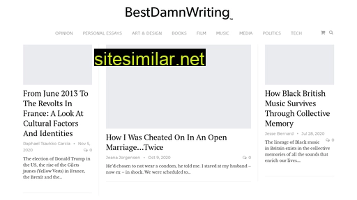 bestdamnwriting.com alternative sites