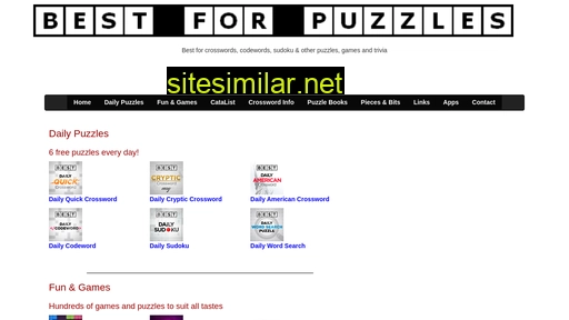 bestforpuzzles.com alternative sites