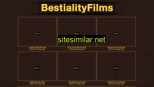 Bestialityfilms similar sites