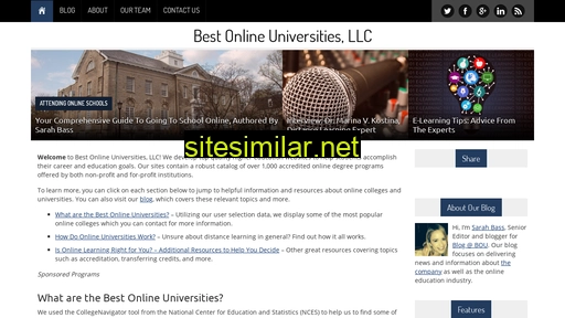 bestonlineuniversities.com alternative sites