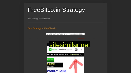 beststrategyinfreebitcoin.blogspot.com alternative sites