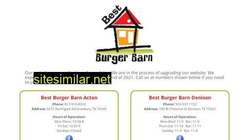 bestburgerbarn.com alternative sites