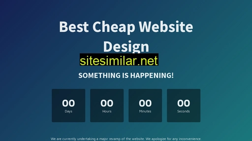 Bestcheapwebsitedesign similar sites