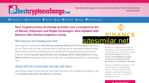 Bestcryptoexchange similar sites