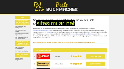 beste-buchmacher.com alternative sites