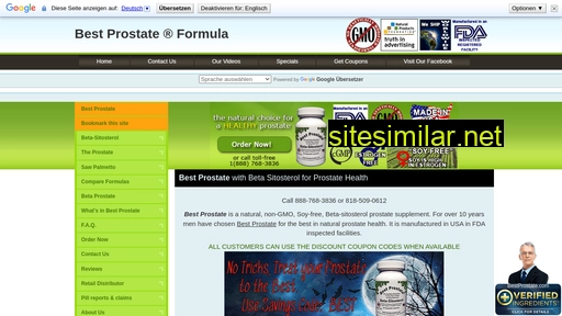 bestprostate.com alternative sites