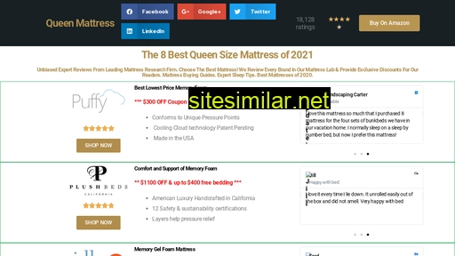 bestqueenmattress.com alternative sites