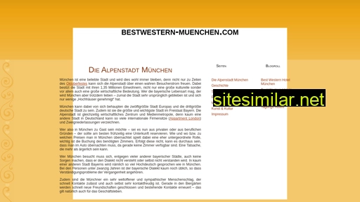 bestwestern-muenchen.com alternative sites