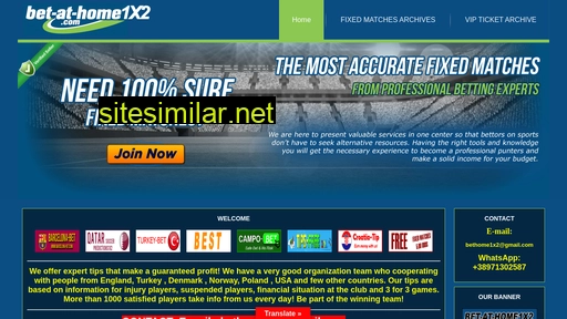 bet-at-home1x2.com alternative sites