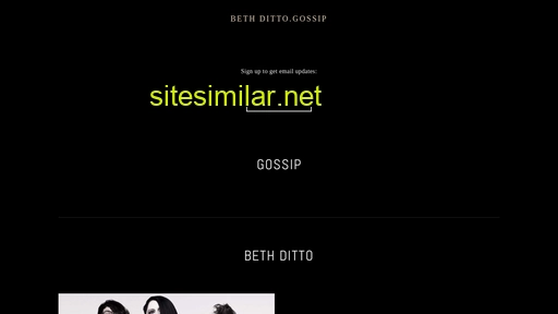 bethditto.com alternative sites