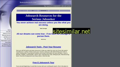 betterjobsearch.com alternative sites