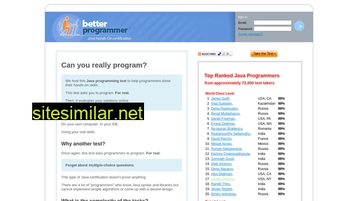 betterprogrammer.com alternative sites