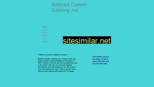 bettinas.com alternative sites