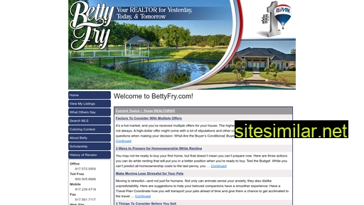 bettyfry.com alternative sites