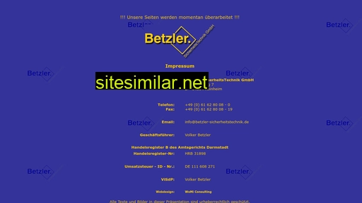 betzler-sicherheitstechnik.com alternative sites