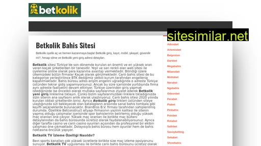 betkolik51.com alternative sites