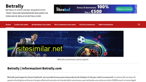 betrally-bookmaker.com alternative sites