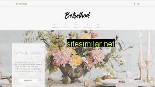 betrothedmagazine.com alternative sites