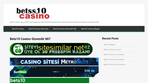 bets10casino.com alternative sites