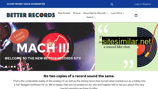 Better-records similar sites