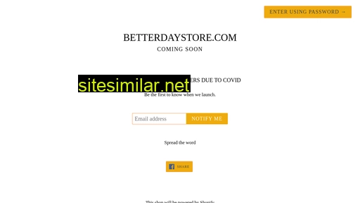 betterdaystore.com alternative sites