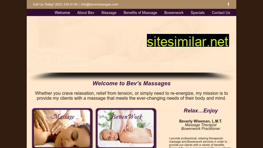 bevsmassages.com alternative sites