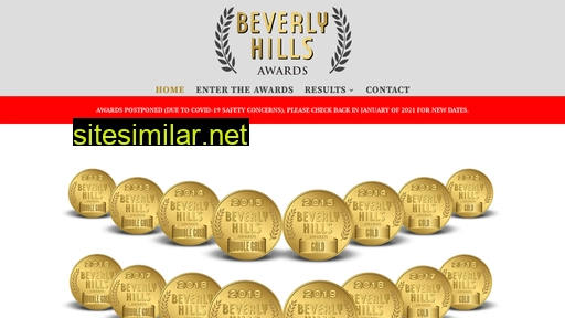 beverlyhillsawards.com alternative sites