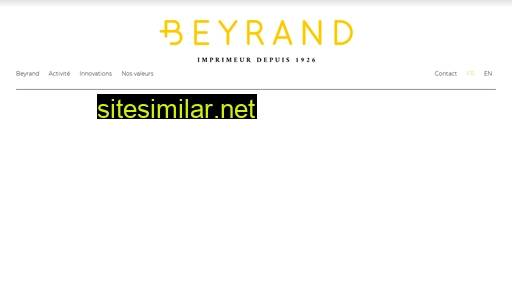 beyrand.com alternative sites