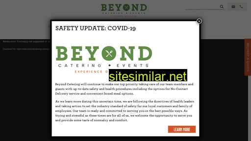 beyondcatering.com alternative sites