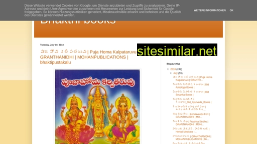 bhakthibook.blogspot.com alternative sites