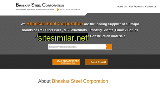 bhaskarsteelcorporation.com alternative sites