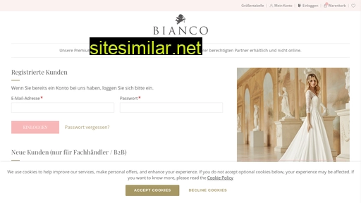 biancoevento.com alternative sites
