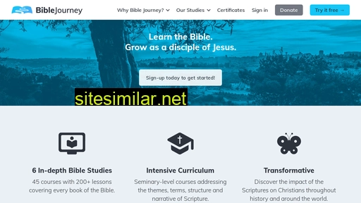 biblejourney.com alternative sites