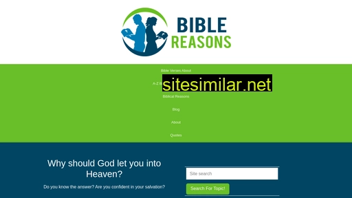 biblereasons.com alternative sites