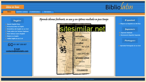 bibliolatin.com alternative sites