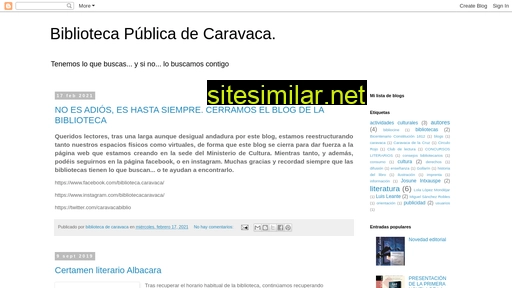 bibliotecadecaravaca.blogspot.com alternative sites