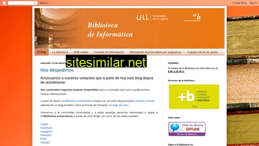 bibliotecadeinformatica.blogspot.com alternative sites