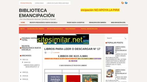 bibliotecaemancipacionobrera.blogspot.com alternative sites