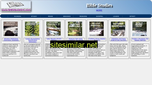 Biblebooklets similar sites