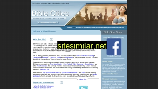biblecities.com alternative sites