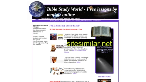 biblestudyworld.com alternative sites