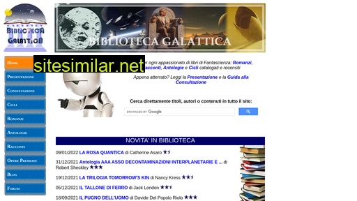 bibliotecagalattica.com alternative sites